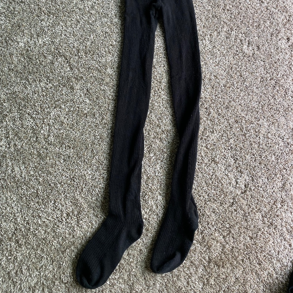 Lot of Two Vera Wang Ribbed Tights